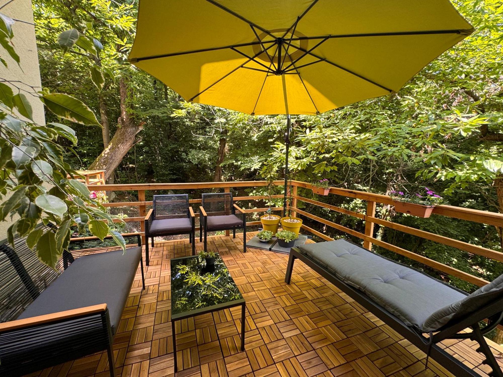 Apartment With A Terrace Forest Home Lullula Veprinac Ngoại thất bức ảnh